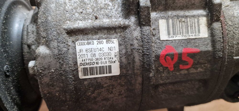 Compresor Clima Audi Q5 A4 B8, A6 C7, 2.0TDI CGLC cod 8K0260805L