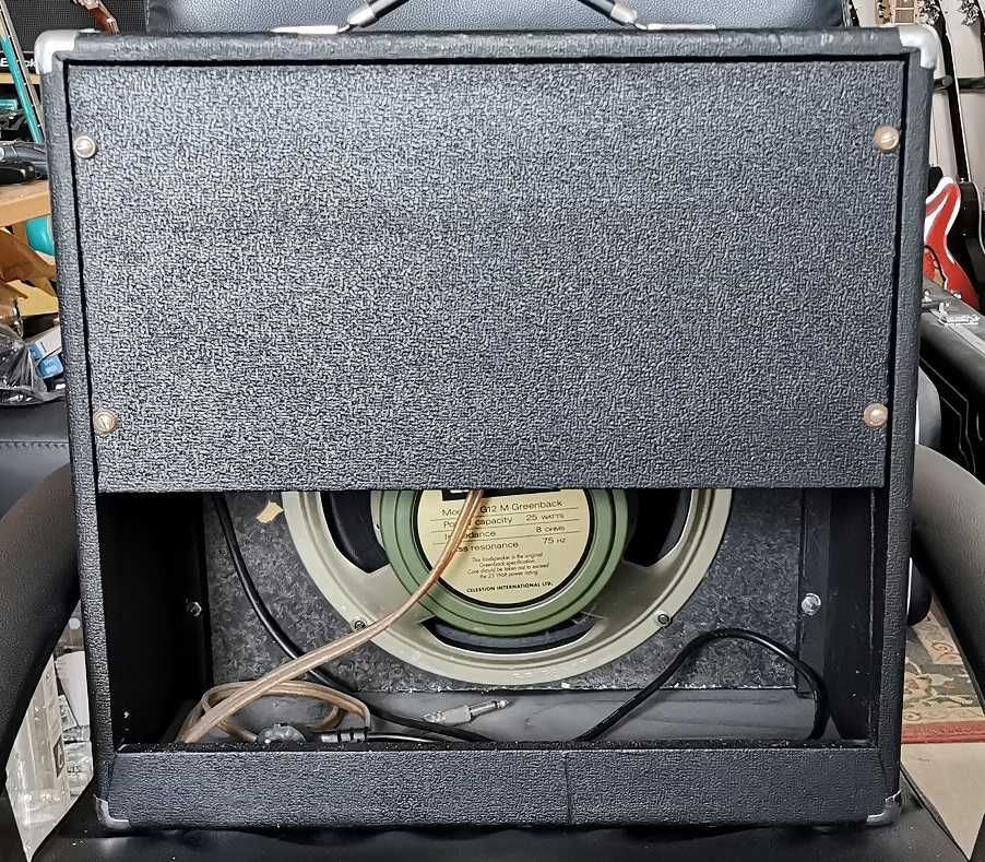 Amp GEM Mercury G10 1970s (clona Fender Princeton) cu Greenback de 12"