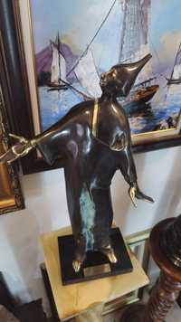 Vind statuie bronz Arlechin