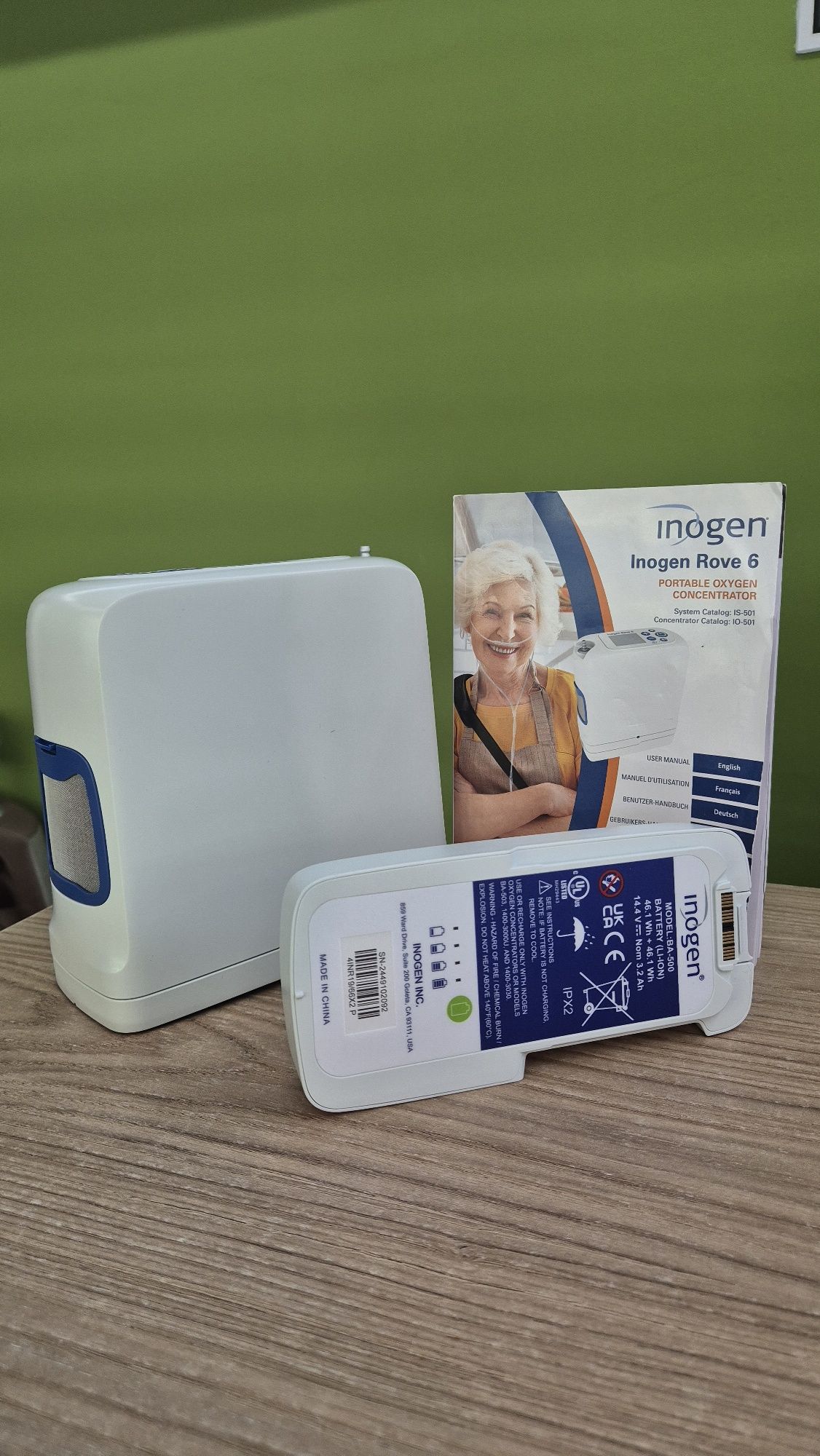 Inogen Rove 6 -Concentrator oxigen