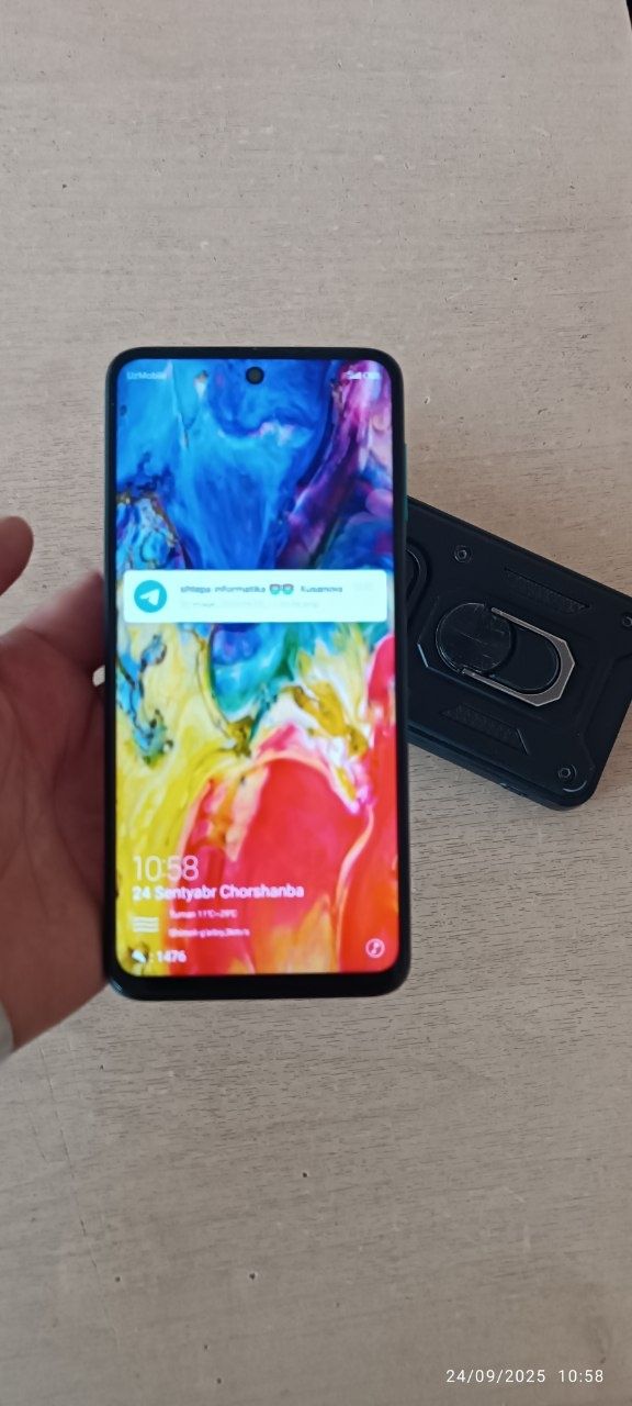 Redmi not 9 pro 6+2/128gb ideal holatda radnoʻy sotiladi