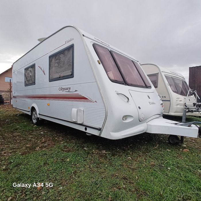 Vând rulota elddis 2003 neinmatriculata 3 zone 5 pers