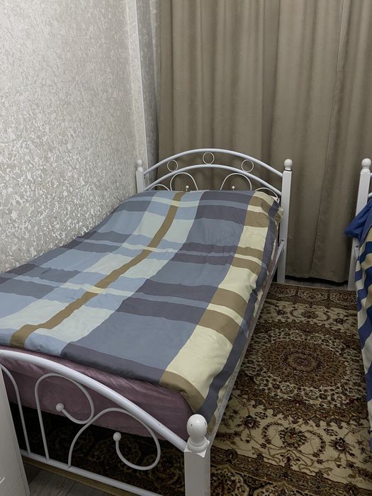 Кровать металлическая Джоконда белая