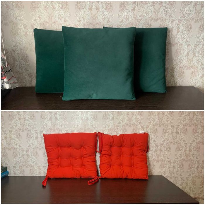 Мягкие сидушки подушки на стул декоративные подушки для дивана кресла