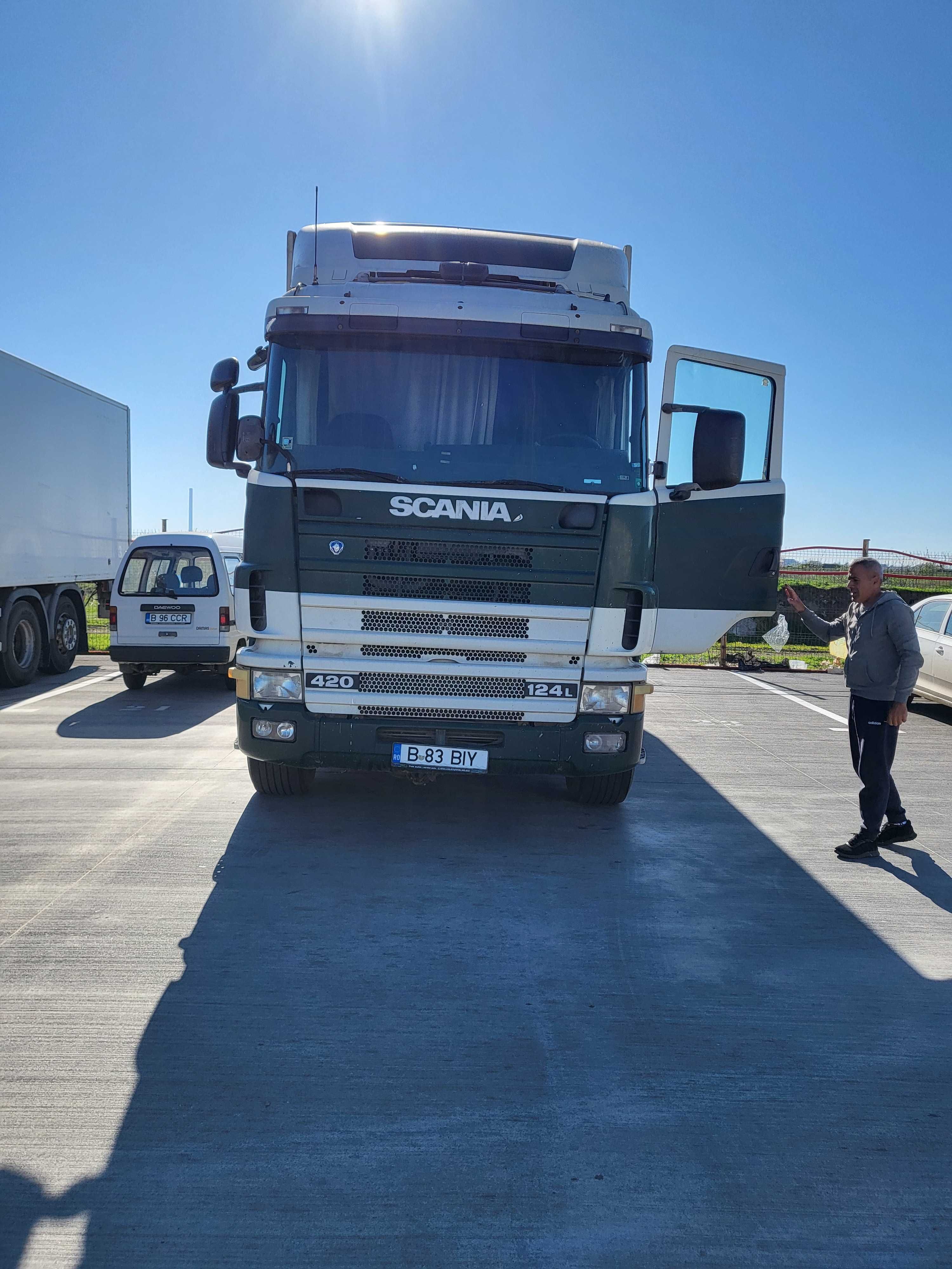 Vând camion Scania cu axă portanta 26t