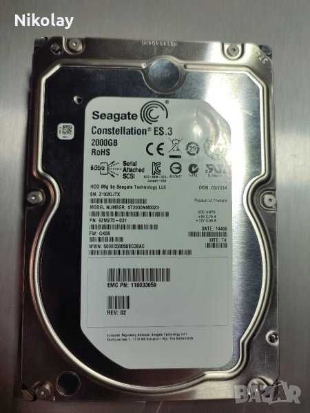 Продавам SEAGATE 2TB 6G 7.2K 3.5