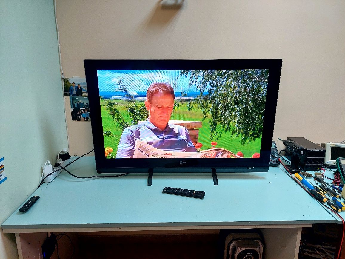 Lg 42 инча плазмен телевизор,в отлично състояние!