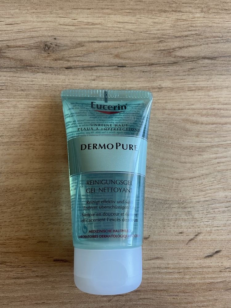 Eucerin Dermo pure гел за лице