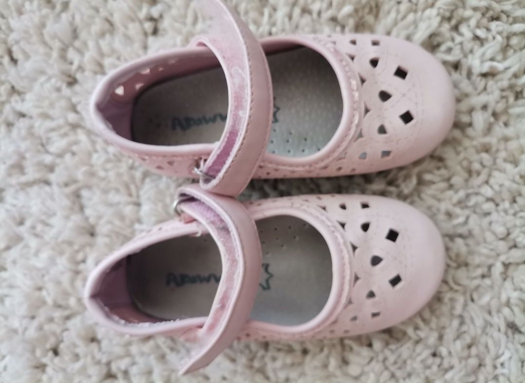 Pantofi/balerini roz pentru fetite