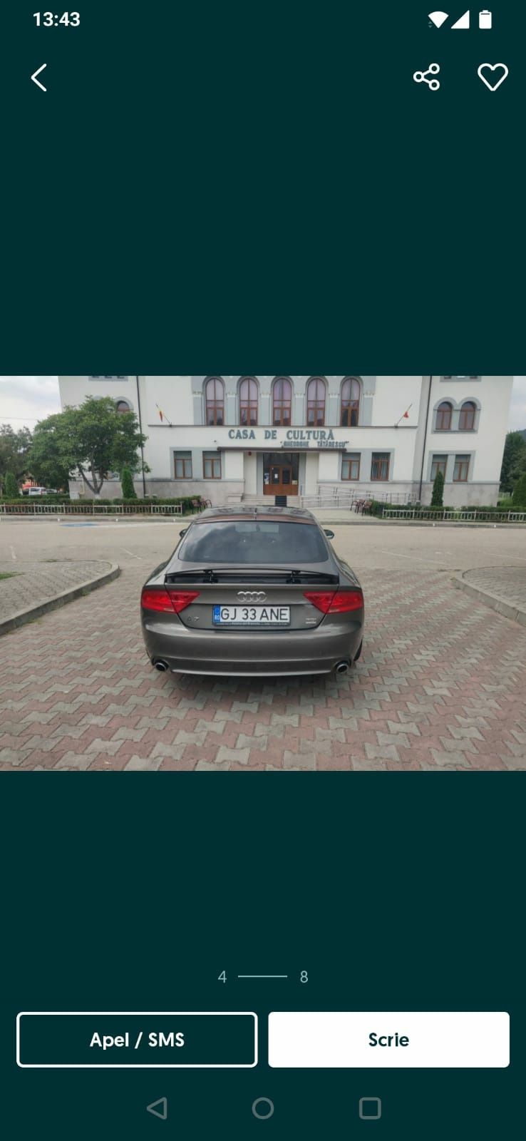 Vând urgent Audi a7 3000 4x4