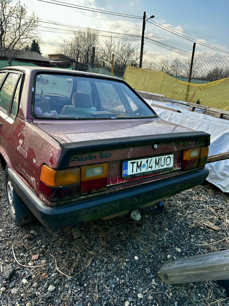 Audi 80 1.6 diesel epoca 1985