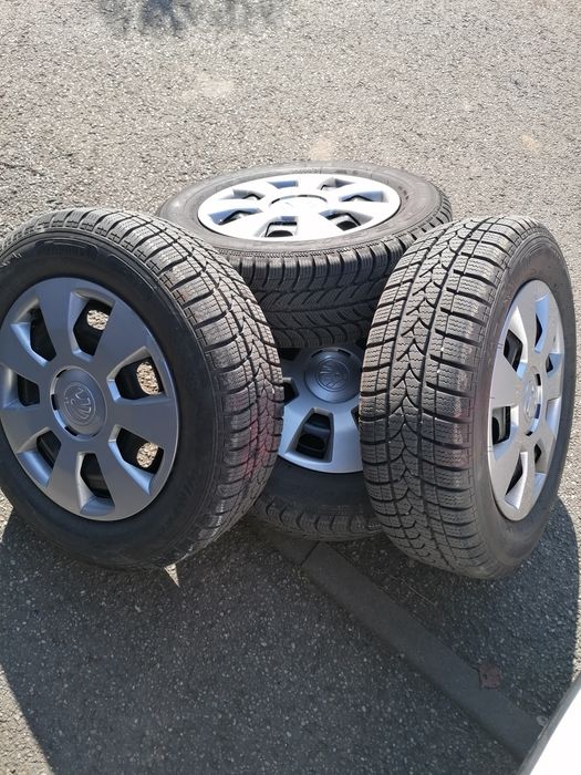 Vind 4 roti cu anvelope iarnaM+S 185/65/14  dot 2022