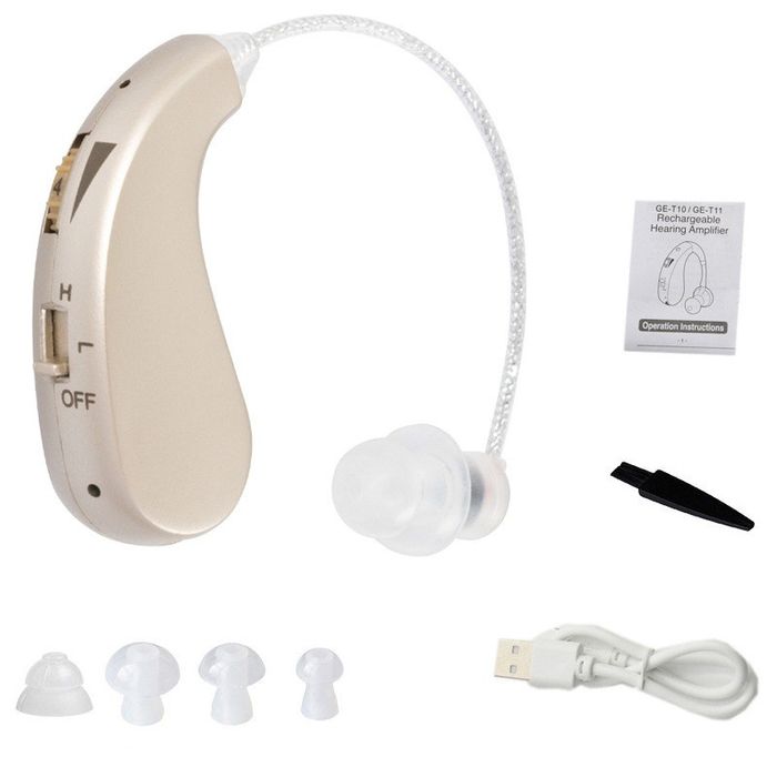 Aparat auditiv, set 2 bucati, reincarcabil