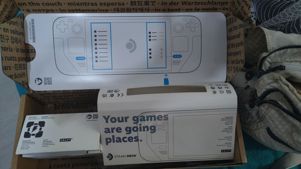 Steamdeck 256GB+512GB+Accesorii