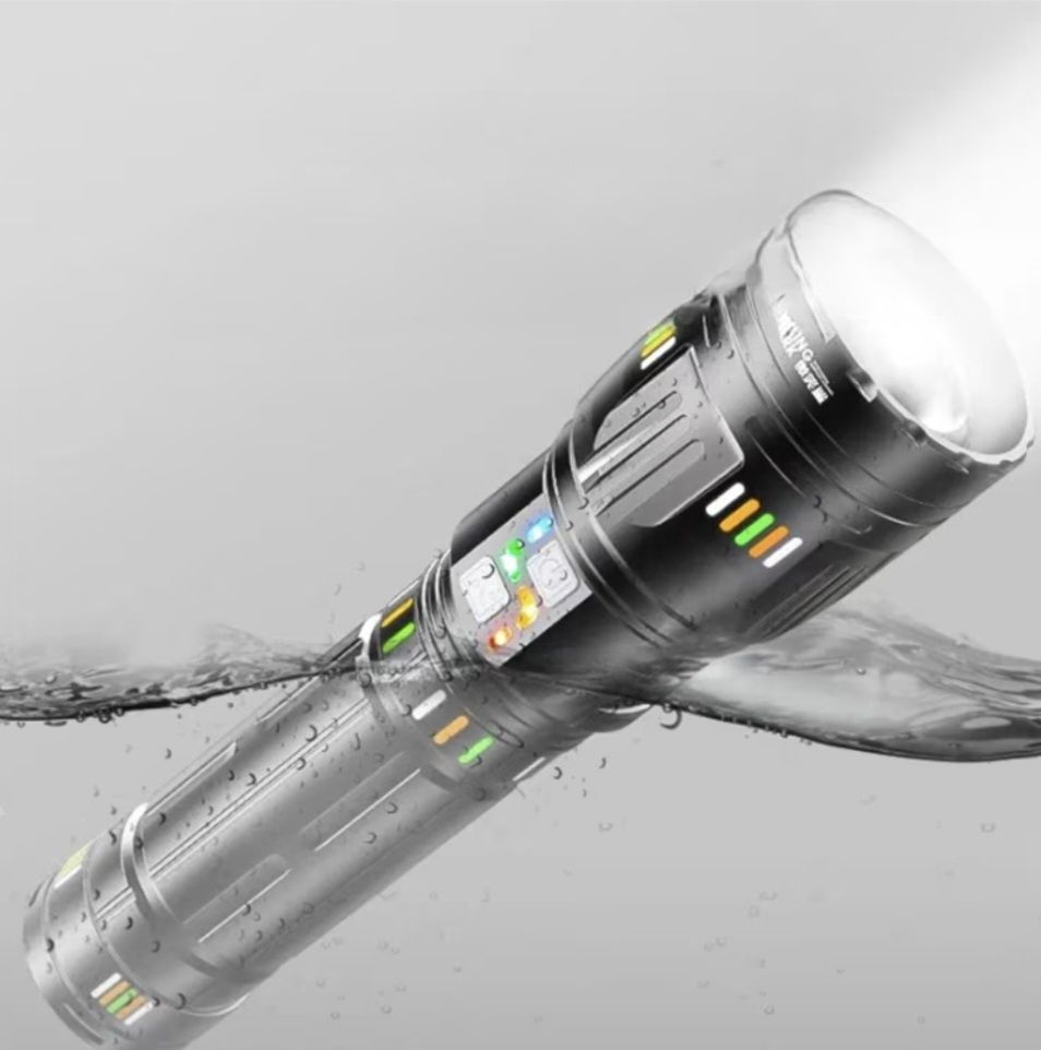 Супер мощен LED лазерен фенер YM-G600/3200м/4000lm