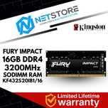 Kit 32GB DDR4 3200MHz Memorie Laptop Kingston FURY Impact Sigilat NOU