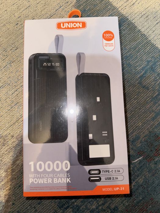 Power bank 10000mAh union