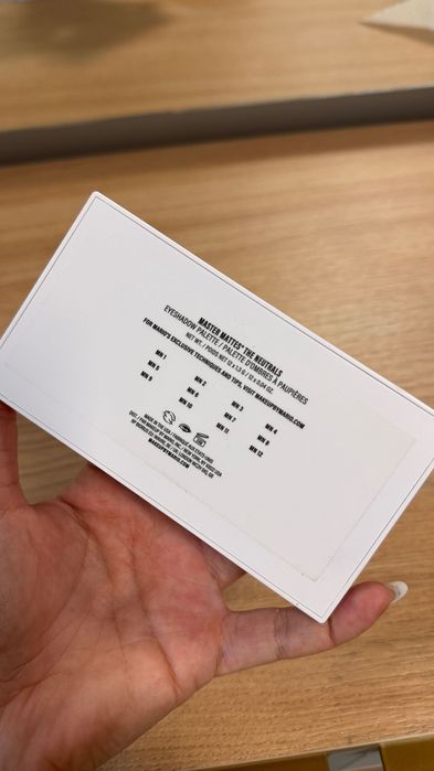 Paleta farduri Makeup by Mario The Neutrals