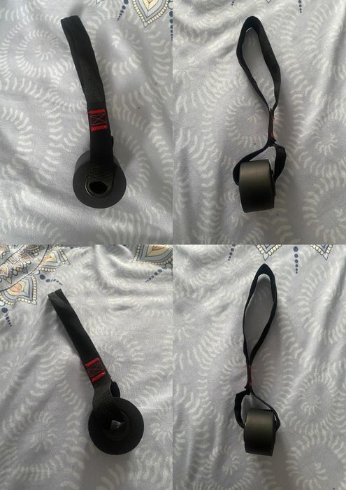 Ancoră ușă pentru benzi elastice, negru