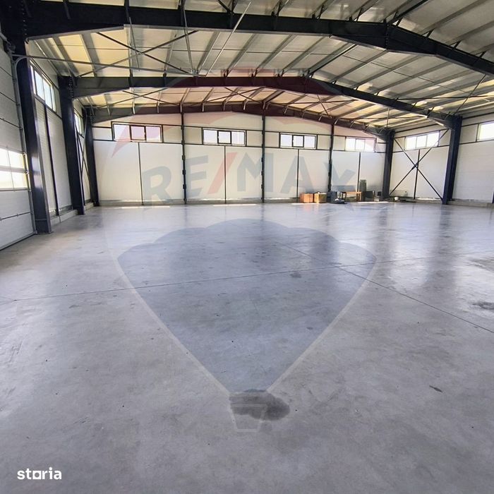 Spațiu industrial hala 597 Mp de inchiriat Ciorogarla
