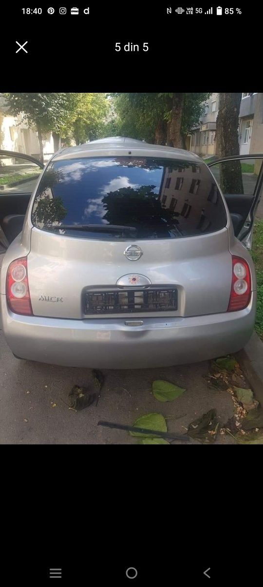 Nissan Micra din 2005