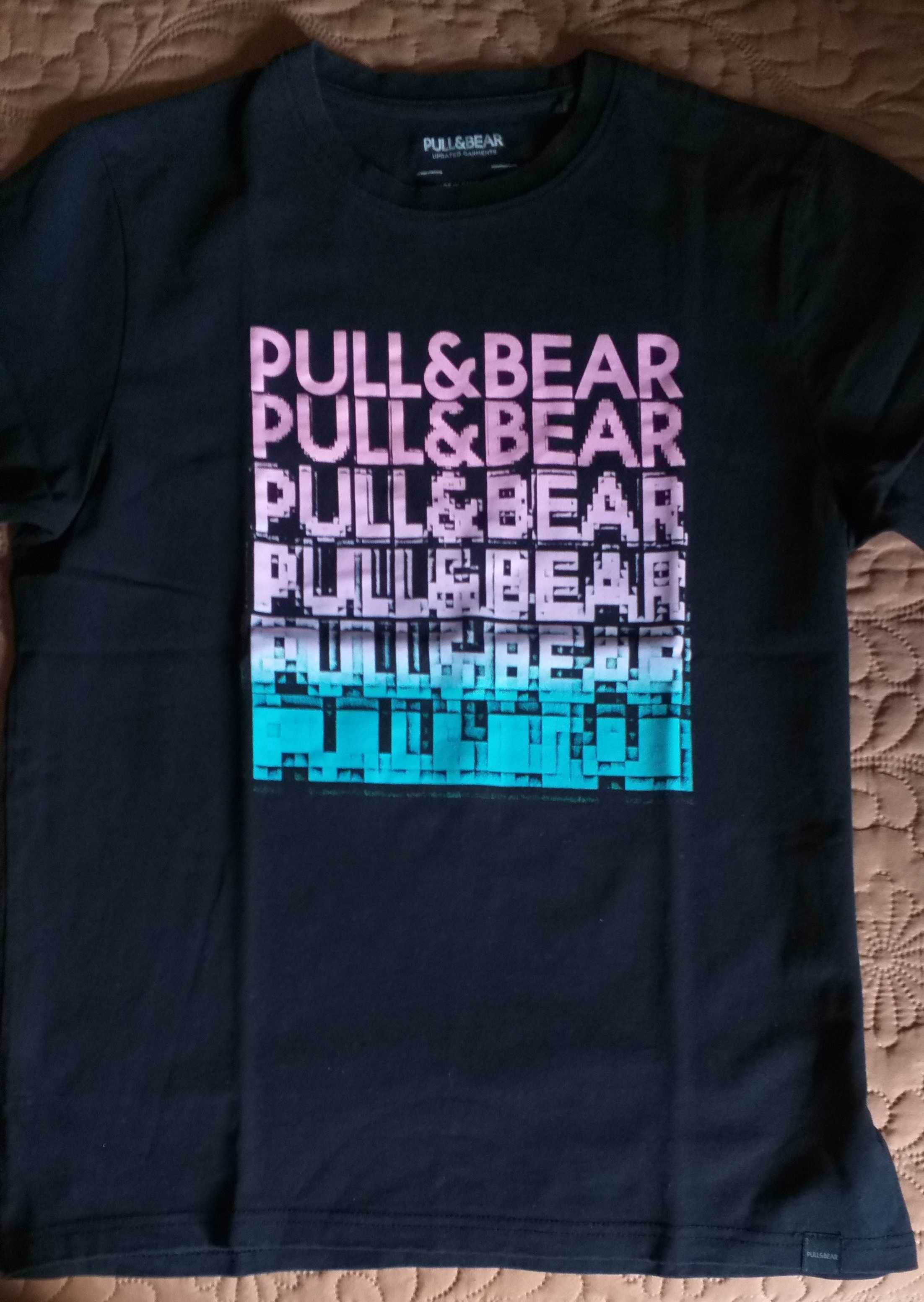 5 тениски Pull&Bear размер XS/S