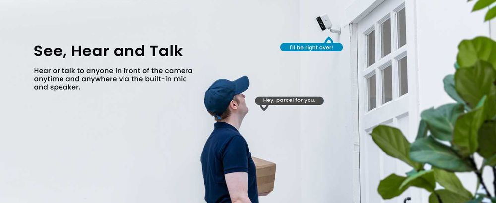 Външна камера със соларен панел IeGeek Battery Camera ZS-GX3S