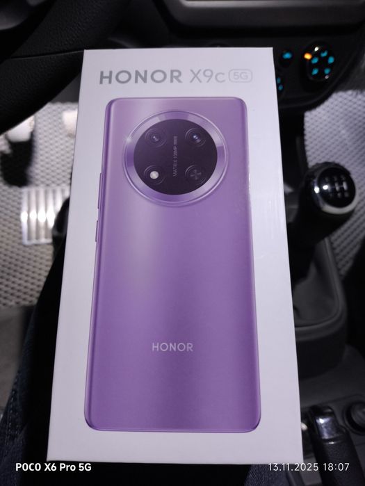 Honor x9c 5g. 8/256 gb. Yengi ( новый ).