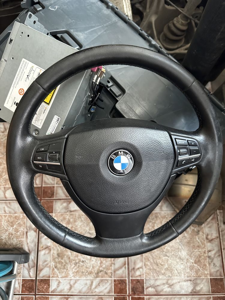 Volan bmw f10 f11 completcu comenzi si airbag