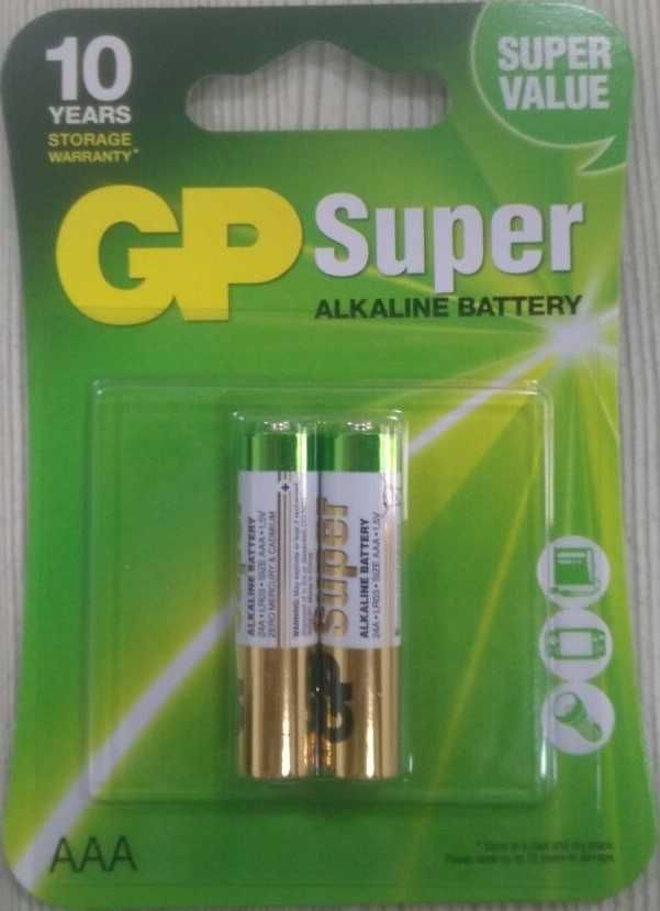 Батарейки  GP Alkaline