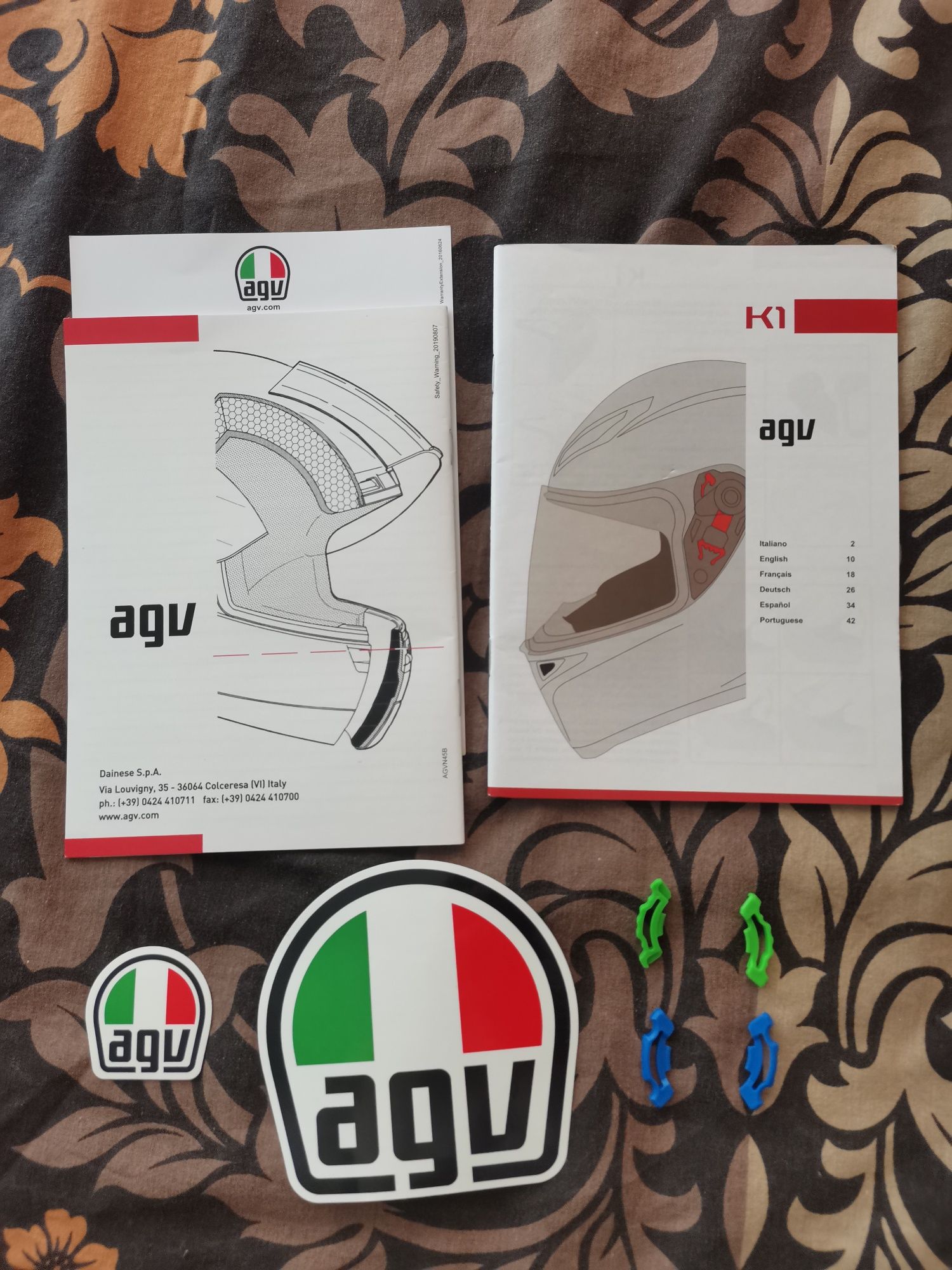 Каска за мотор AGV K1 KRIPTON Green