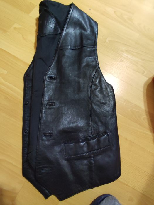 Елек естествена кожа размер L гръдна 106