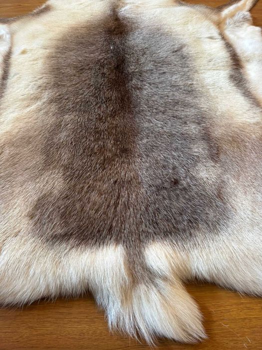 Blana naturala de ren , cumparata din Finlanda