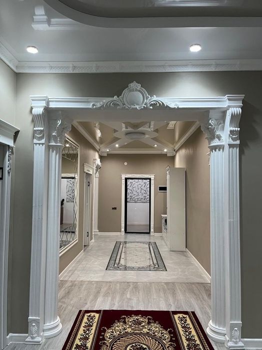 Гипс Арка Лепнина 3д панель Колонна Гипсовый Обрамление