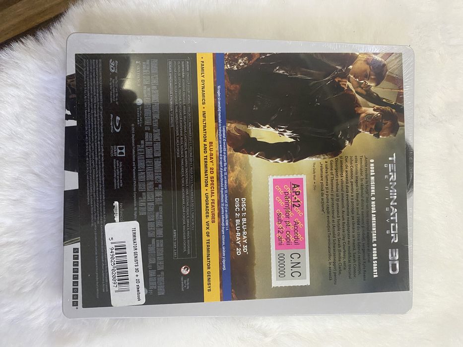 Blu-ray Terminator Genisys 3D+2D steelbook