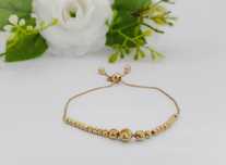 Brățară din aur 14K cu bile – gramaj 2,99 gr
