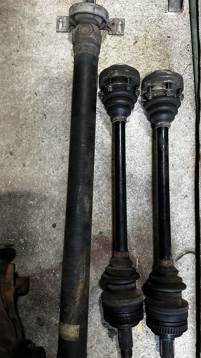 Диференциал BMW e36 купе/седан тип 168 3.23 с кардан и полуоски