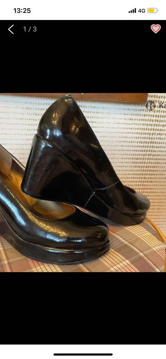 Туфли лакированные Mango