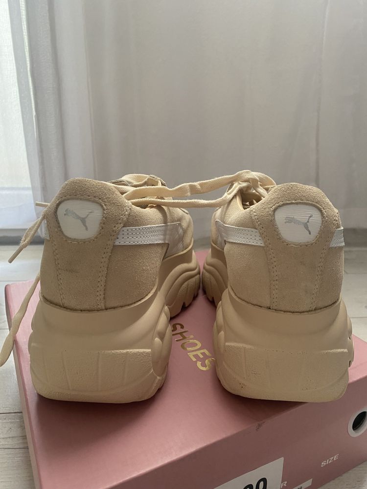 Puma - Велурени спортни обувки Classic x Buffalo
