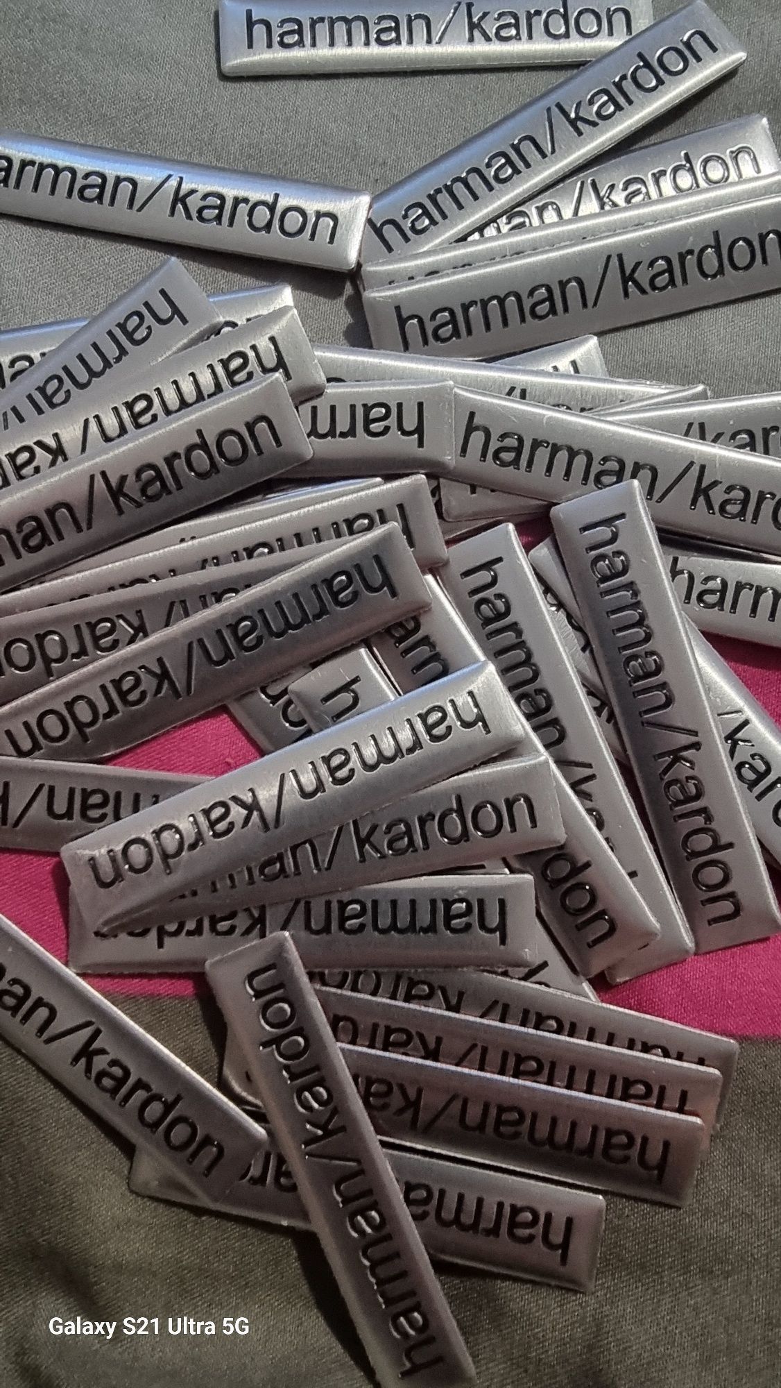 Алуминиев стикер емблема Harman kardon
