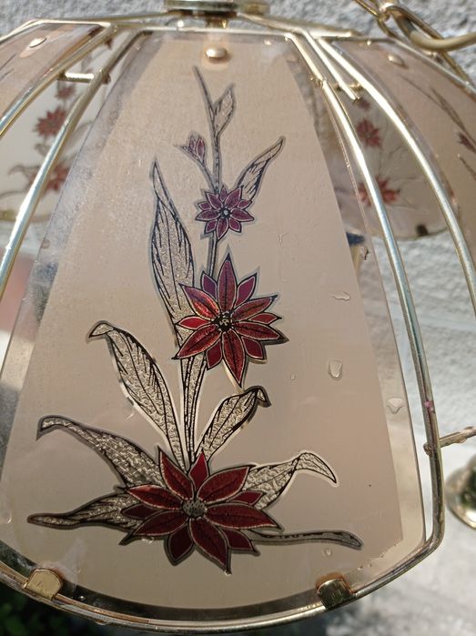 Полюлей лампион с 5 лампи абажура