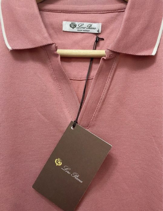 Tricou nou Loro Piana | Made In Italy | 100% Bumbac Mercerizat