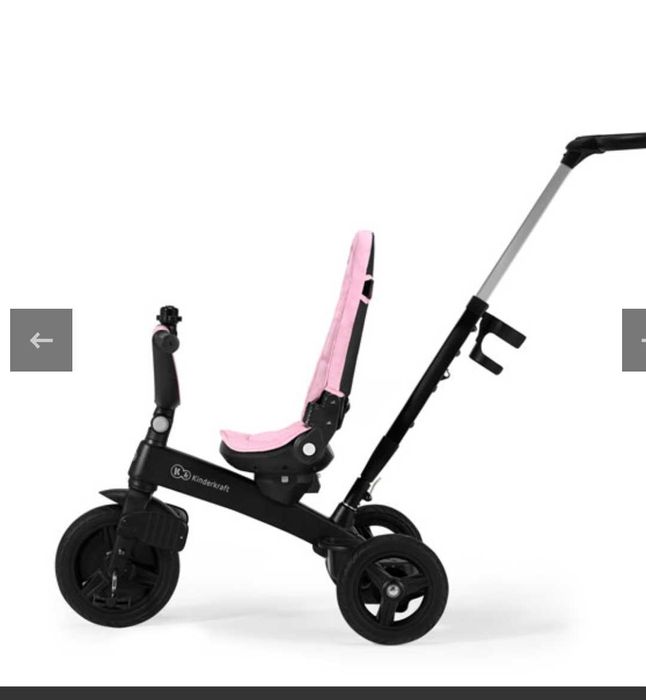 Tricicleta Kinderkraft Twipper Roz