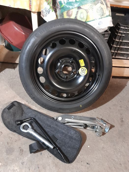 Roată rezervă opel astra j 115 70 r 16 cric cheie roți  și  cârlig