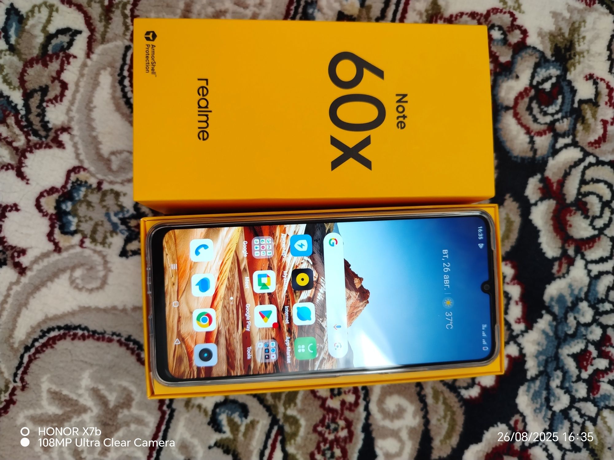 Realme note 60 x