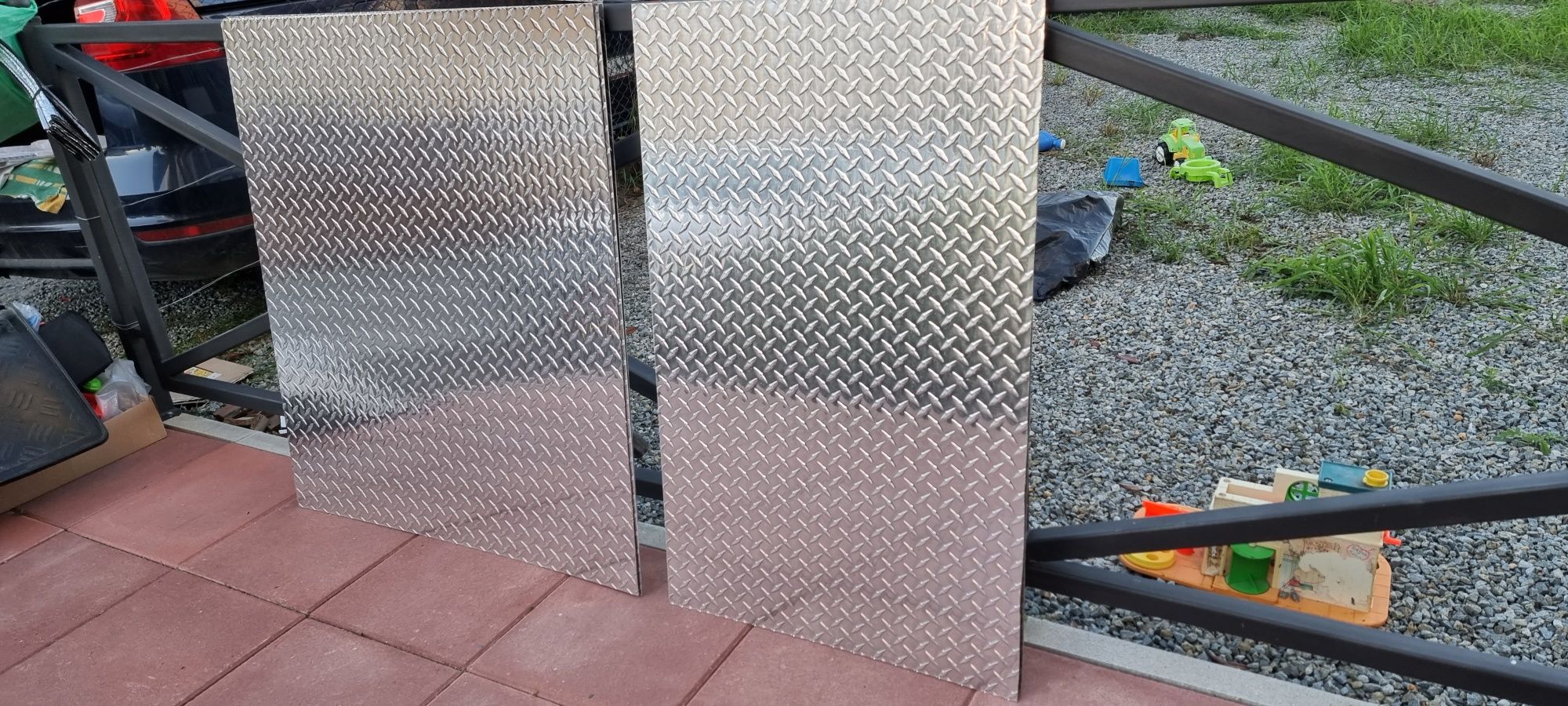 Tabla striata aluminiu 2mm