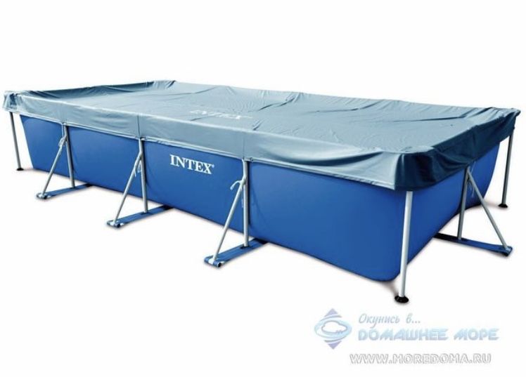 Intex бассейн для тент (чехол). Размер круглий 2.44x76см есть доставка