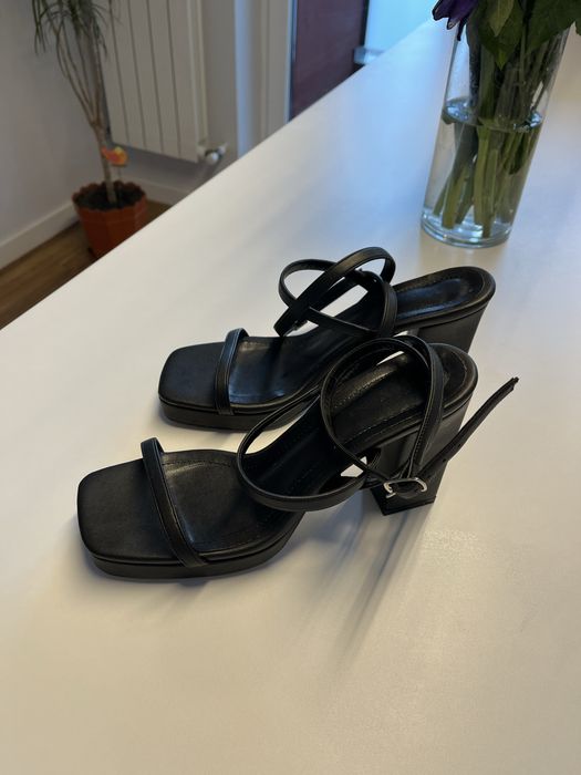 Sandale damă negre