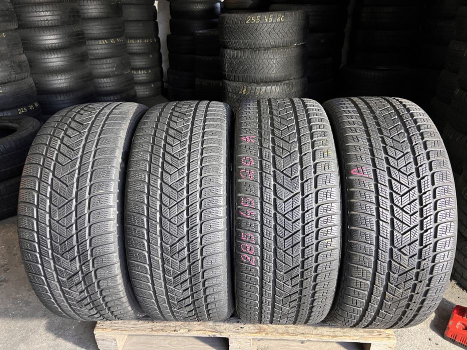 4 anvelope iarna 285/45/20 , Pirelli , DOT 2023/2024 , 6-7 mm
