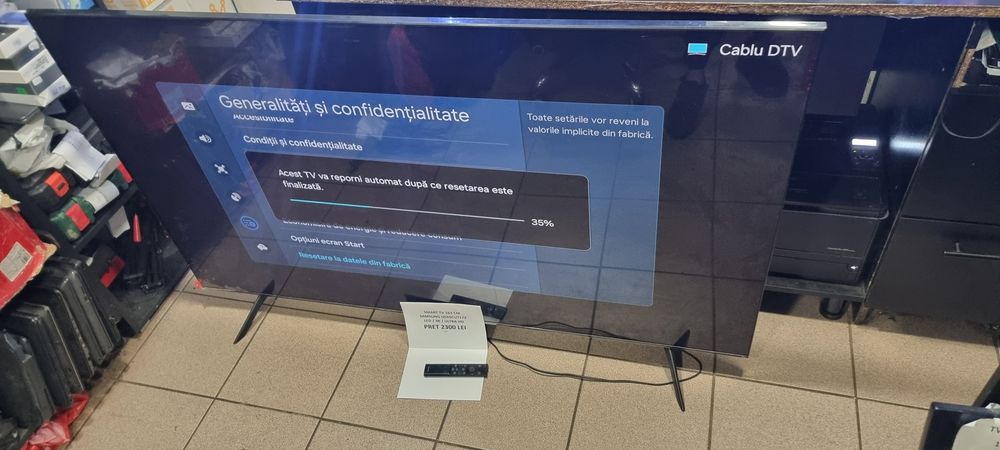 Hope Amanet P6 Smart tv 163 CM Samsung 4k